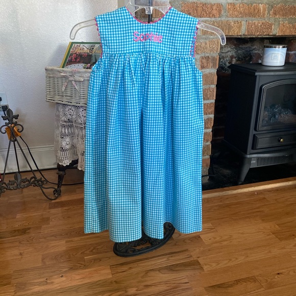 Banbury Cross Girls a monogrammed “Sophie” Dress size 6 - Picture 5 of 13